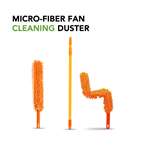 Flexible Microfiber Fan Duster for High Ceiling